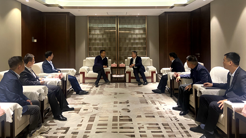 公司黨委書記、董事長(zhǎng)錢申春拜訪蕪湖市委副書記、市長(zhǎng)寧波2
